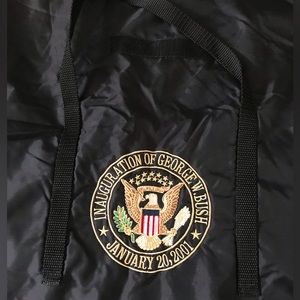 RARE Inaugural Jan. 20, 2001 George W. Bush Throw Blanket by Woolrich